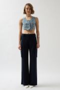 Denim Cepli Yelek resmi